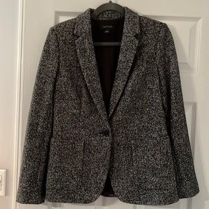 Ann Taylor Tweed Blazer Sz 4